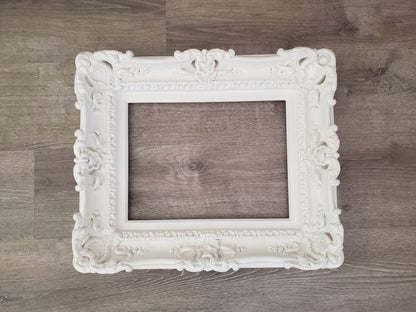 11x14 White Picture Frame, Wedding Photo Frame, Original Frame