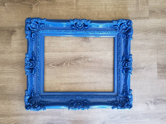 20x24 Blue Picture Frame, Artistic Ideas Framed