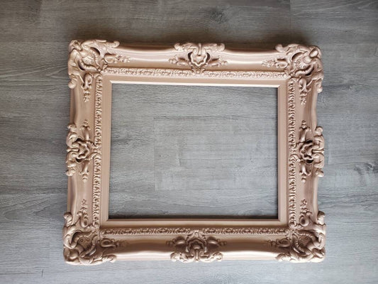 16x20 Nude Ornate Picture Frame, Classic Baroque Photo Frame, Photography, Painting