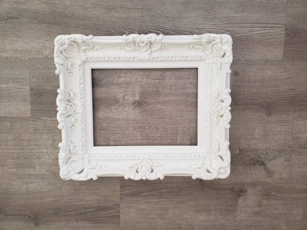 11x14 White Picture Frame, Wedding Photo Frame, Original Frame