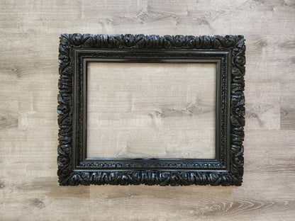 20x24 Black Frame, Ornate Baroque Photo Frame, Photography, Picture Frame