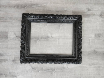 20x24 Black Frame, Ornate Baroque Photo Frame, Photography, Picture Frame