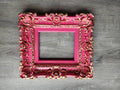 8x10 Berry Pink Photo Frame, Fancy Picture Frame, Art Frame, Ornate Frame