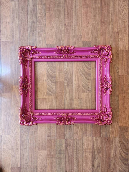 11x14 Ornate Pink Picture Frame, Classic Frame, Baby Frame