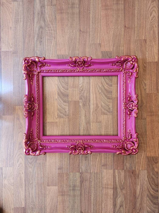 11x14 Ornate Pink Picture Frame, Classic Frame, Baby Frame