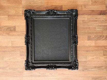 20x24 Gothic Black Picture Frame, Ornate Classic Frame