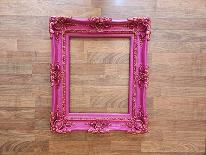 20x24 Diva Pink Picture Frame, Wall Photography, Art, Painting, Fancy Modern Frame