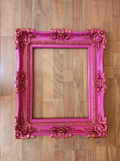 11x14 Ornate Pink Picture Frame, Classic Frame, Baby Frame