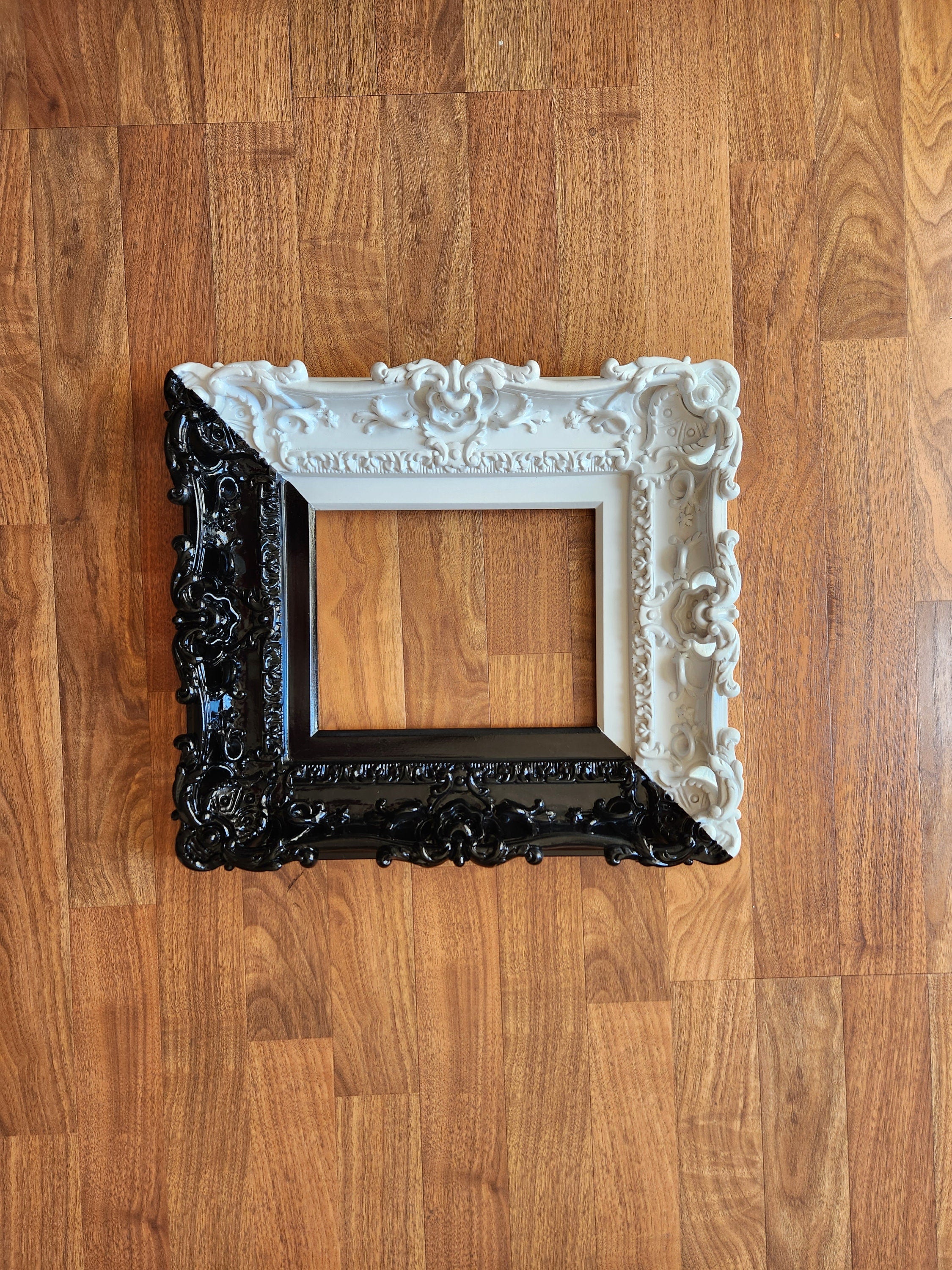 8x10 Original Baroque Fancy Frame, Ornate Picture Frame, Art Print Canvas Painting Frame
