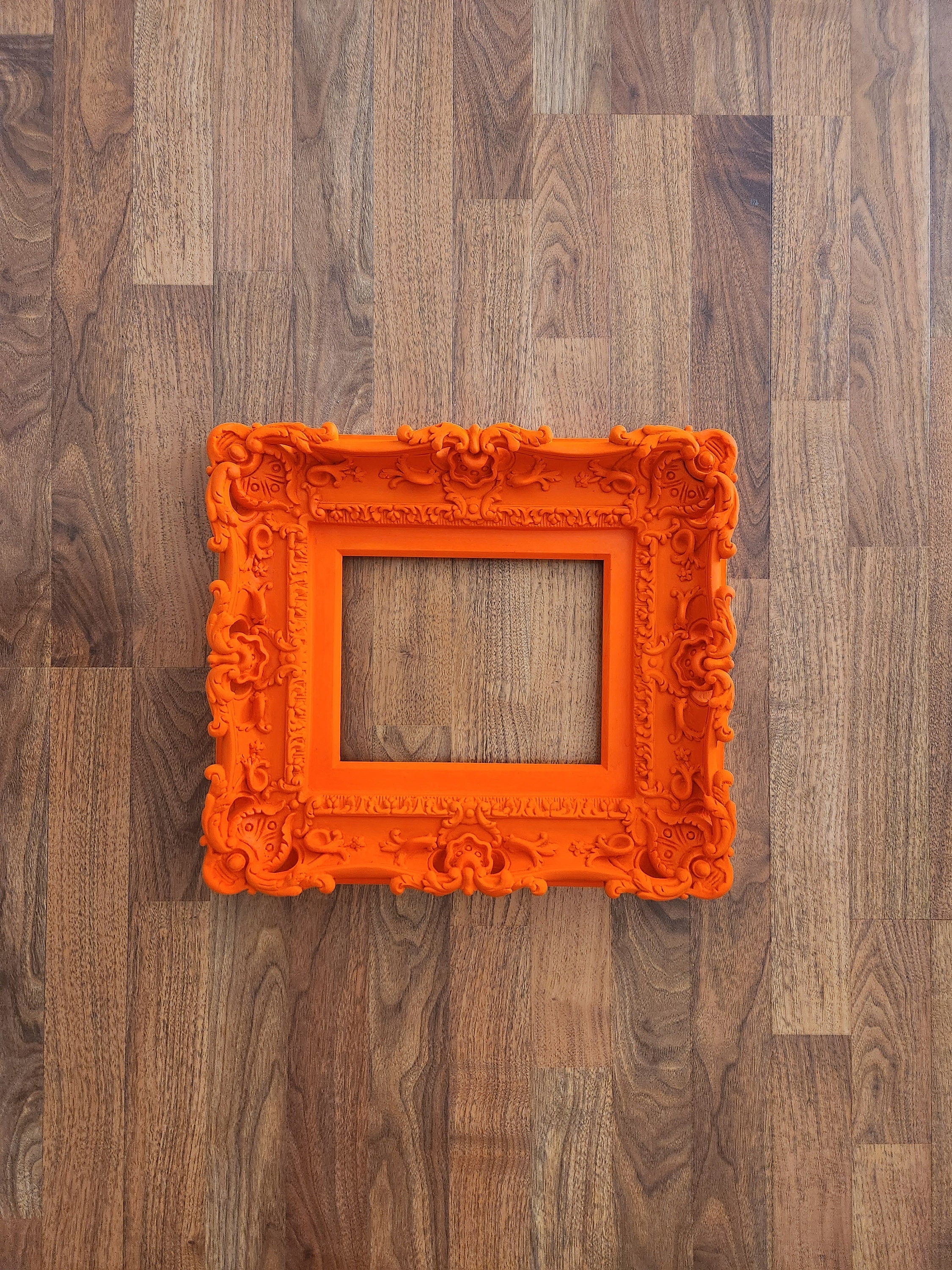 8x10 Neon Frame, Baroque Kid's Picture Frame, Art Painting Frame, Family Photo Frame