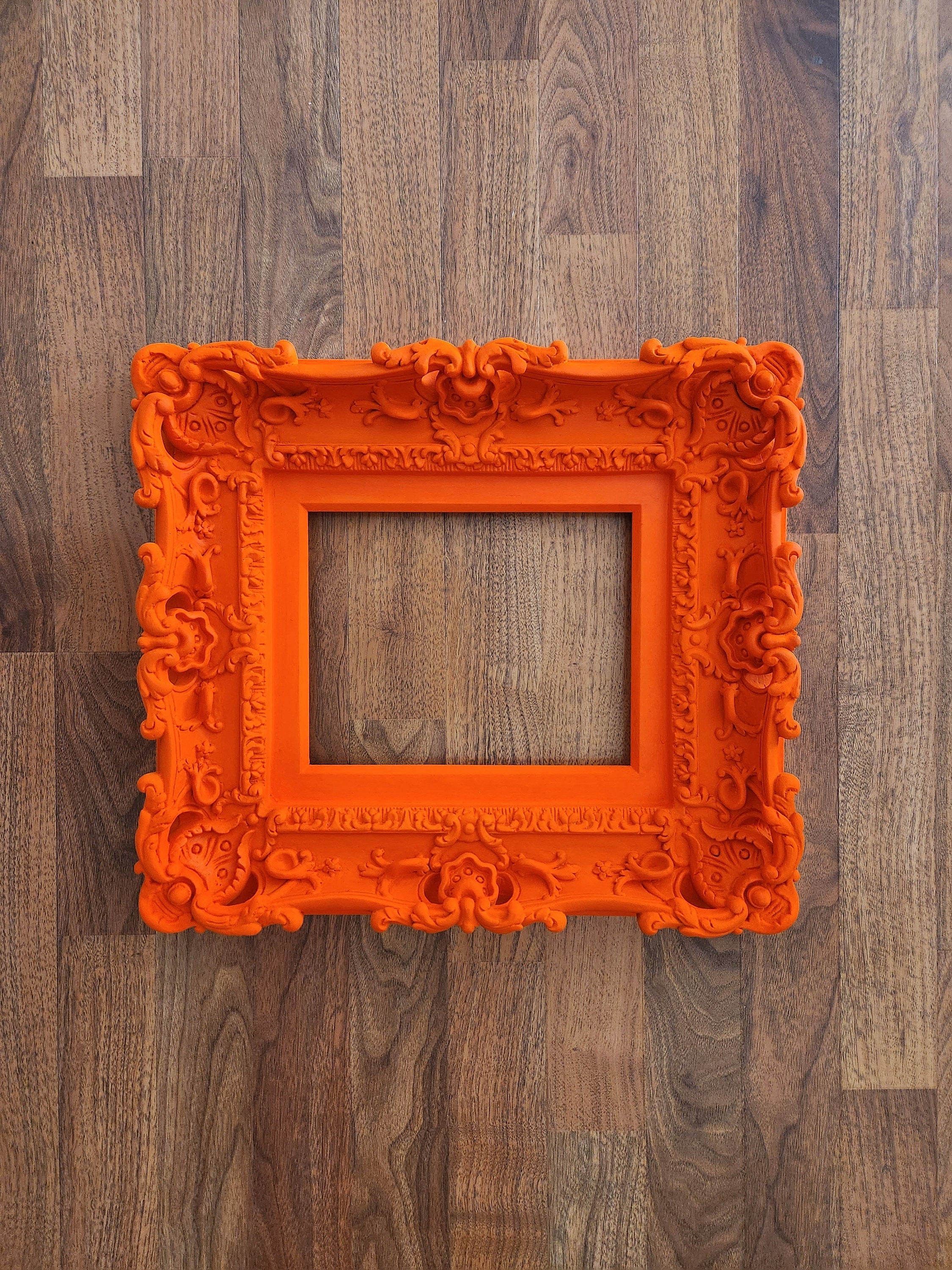 8x10 Neon Frame, Baroque Kid's Picture Frame, Art Painting Frame, Family Photo Frame