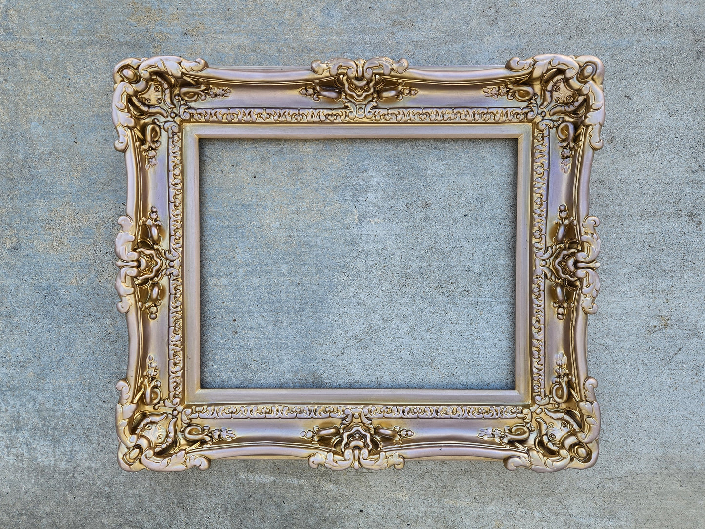 16x20 Victorian Picture Frame, Fancy Baroque Ornate Style, Photo Frame