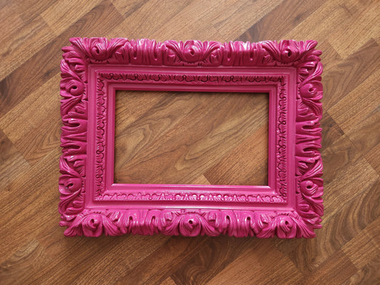 Different Sizes, Pink Ornate Wall Baroque Frame, Modern Photo Frame, Artwork Ideas, Traditional Frame, Fancy Frame, Home Décor Ideas