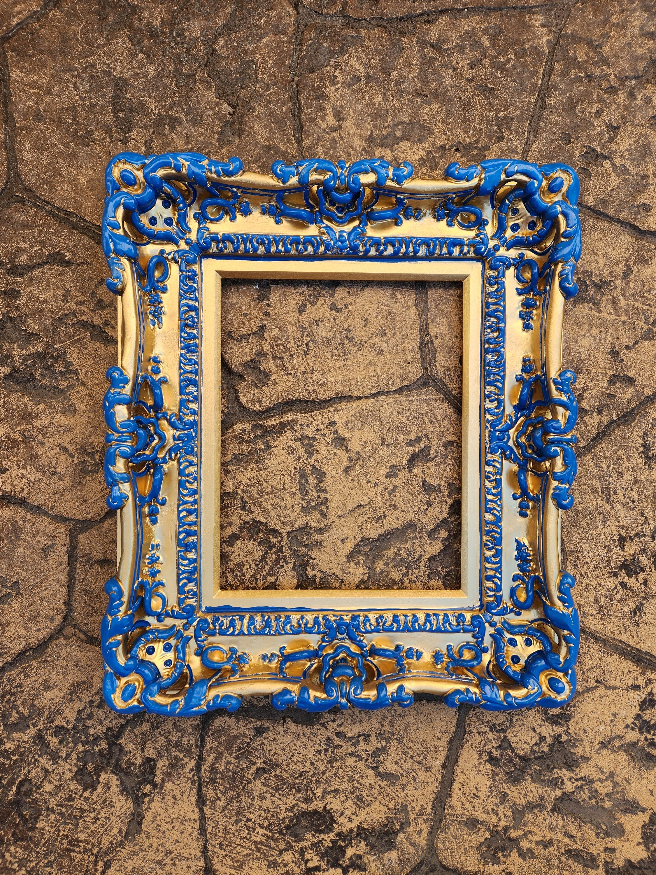 12x16 Original Gold Frame, Medium Wall Pictures Frame, Ornate Photo Fancy Frame