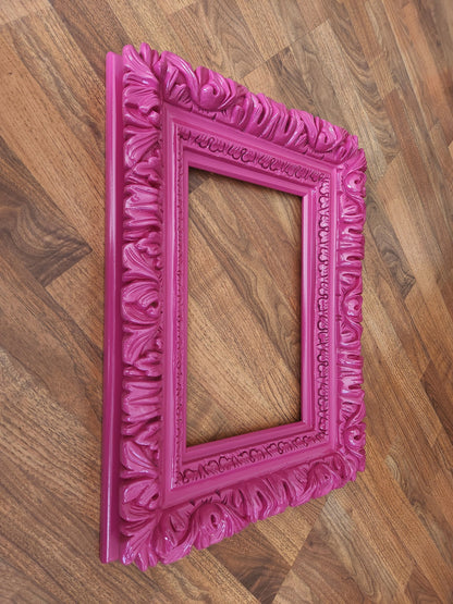 Different Sizes, Pink Ornate Wall Baroque Frame, Modern Photo Frame, Artwork Ideas, Traditional Frame, Fancy Frame, Home Décor Ideas