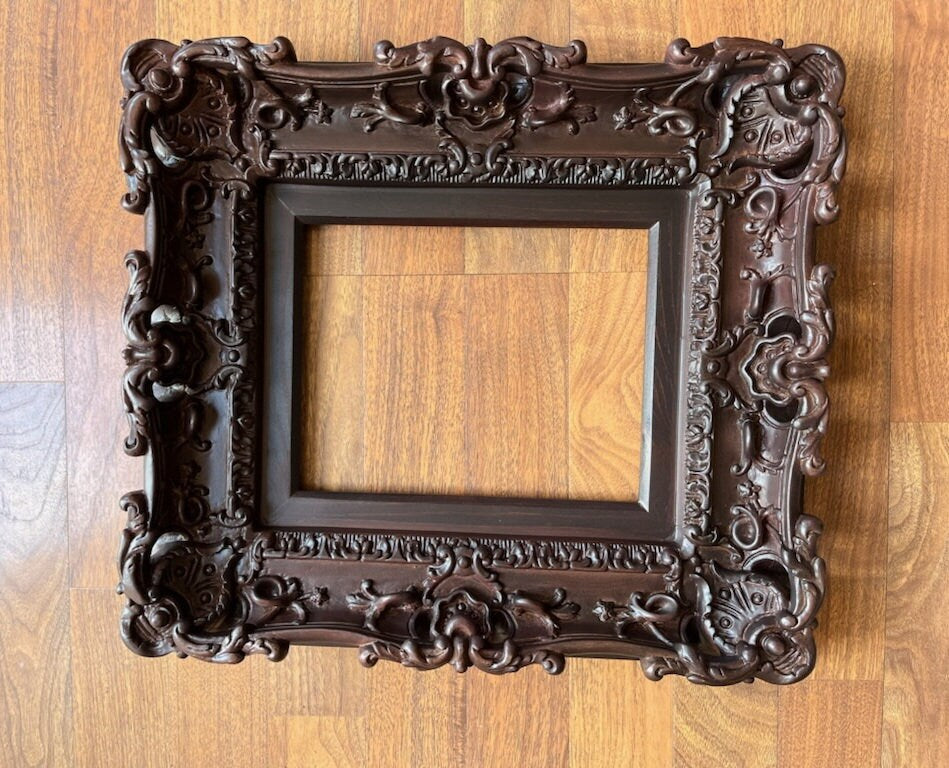8x10 Classic Picture Frame, Fancy Photo Frame, Ornate Artwork Frame, Photography