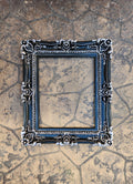 20x24  Black Picture Frame with Accents, Elegant Original Frame, Poster