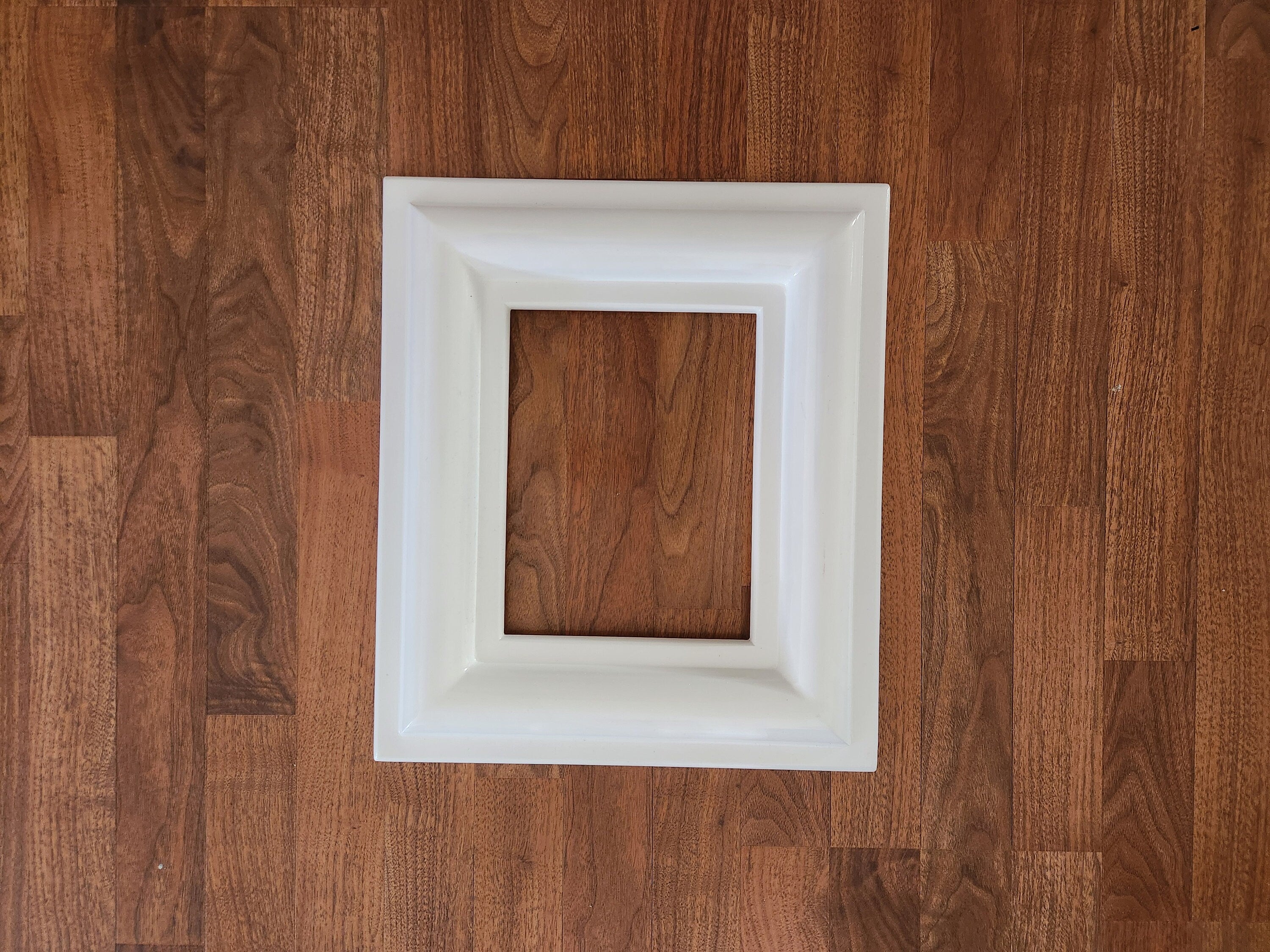 8.5x11 White Frame, Picture Frame, Modern Frame, Diploma Frame, Graduation Gift, Award