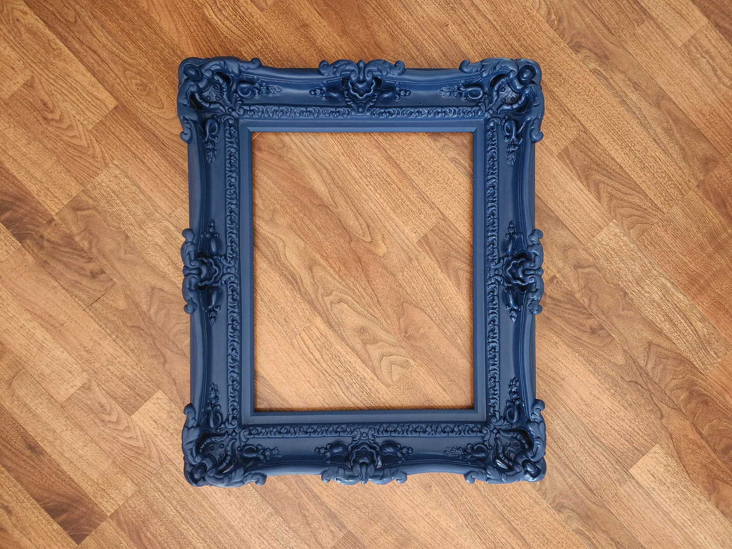 11x14 Blue Picture Frame, Elegant Poster Frame, Photography Frame