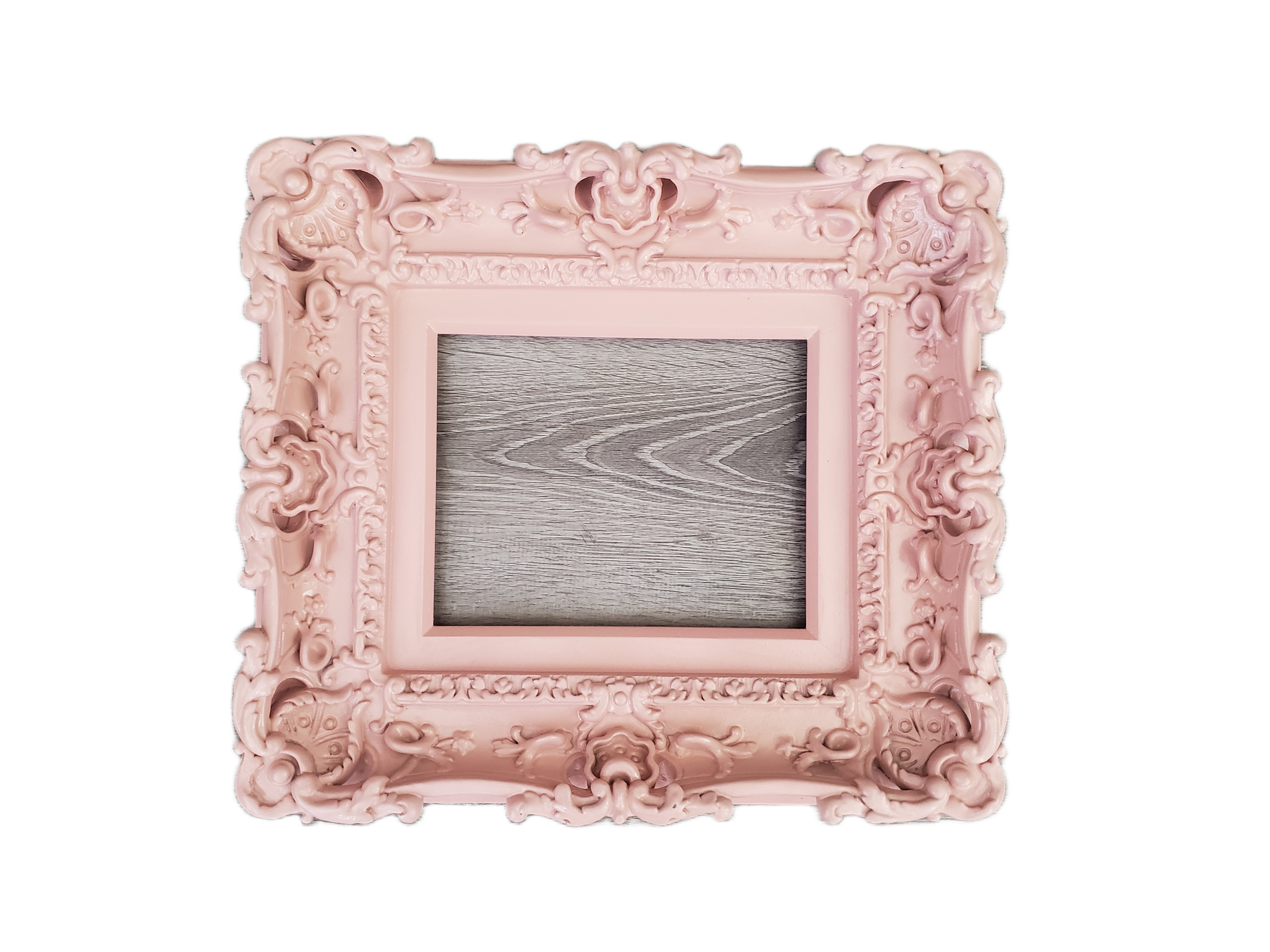 8x10 Baby picture frame, fancy decorative baroque frame, kids art print