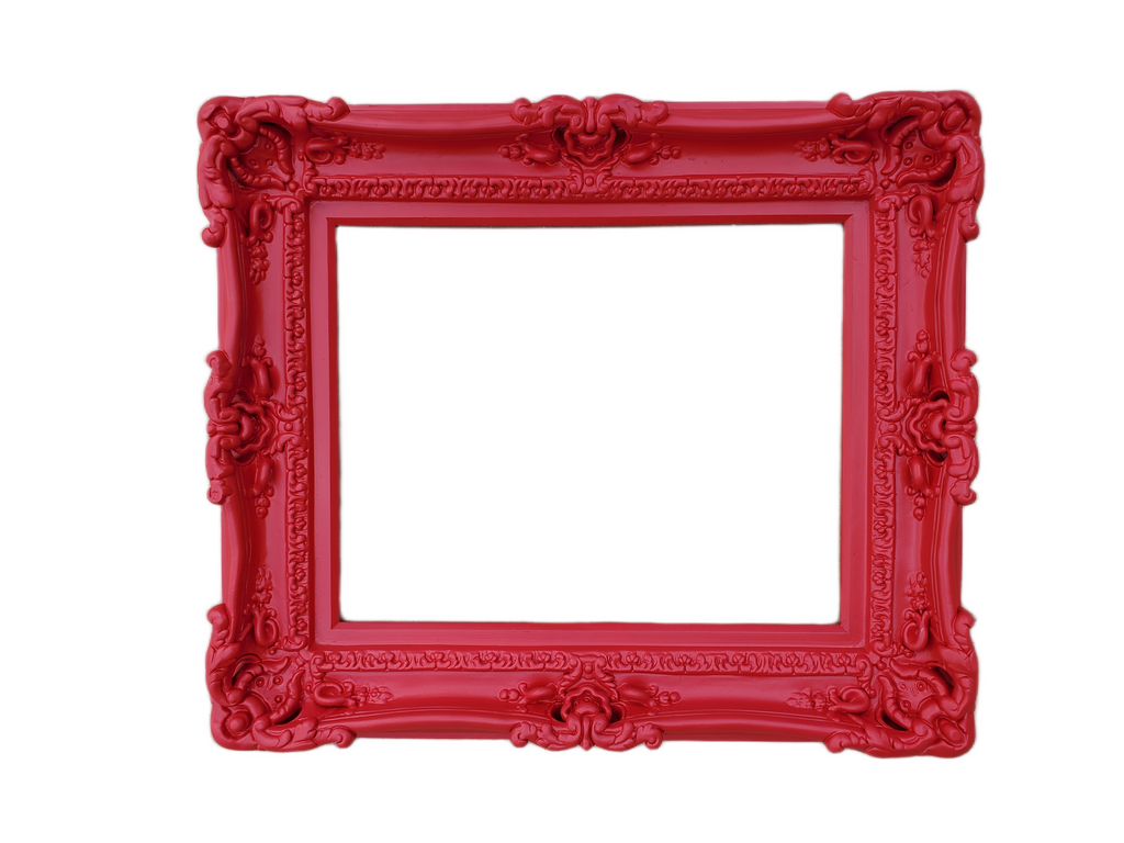 16x20 Ornate Red Picture Frame, Photography Ideas, Colonial Classic Frame