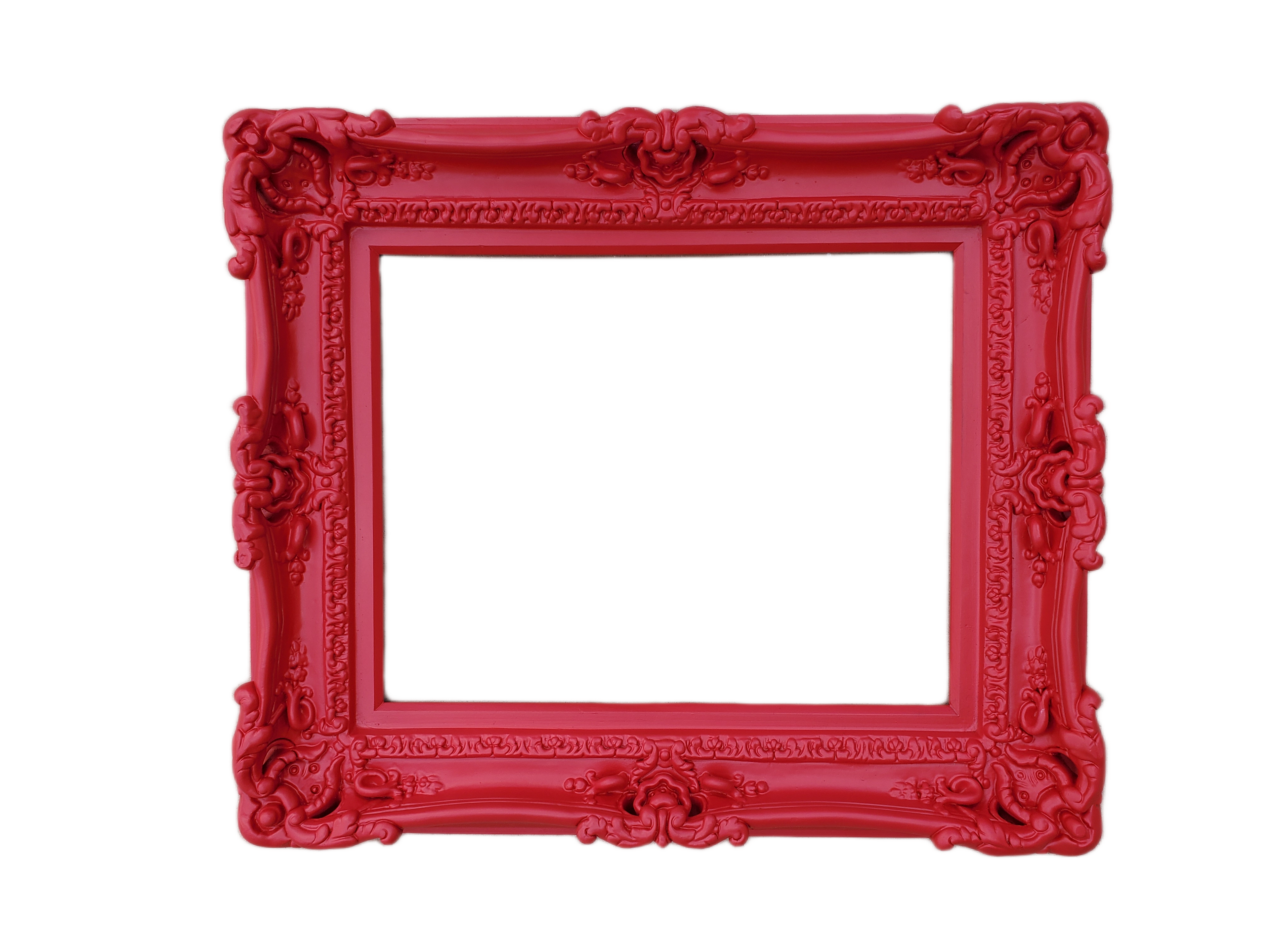 16x20 Ornate Red Picture Frame, Photography Ideas, Colonial Classic Frame