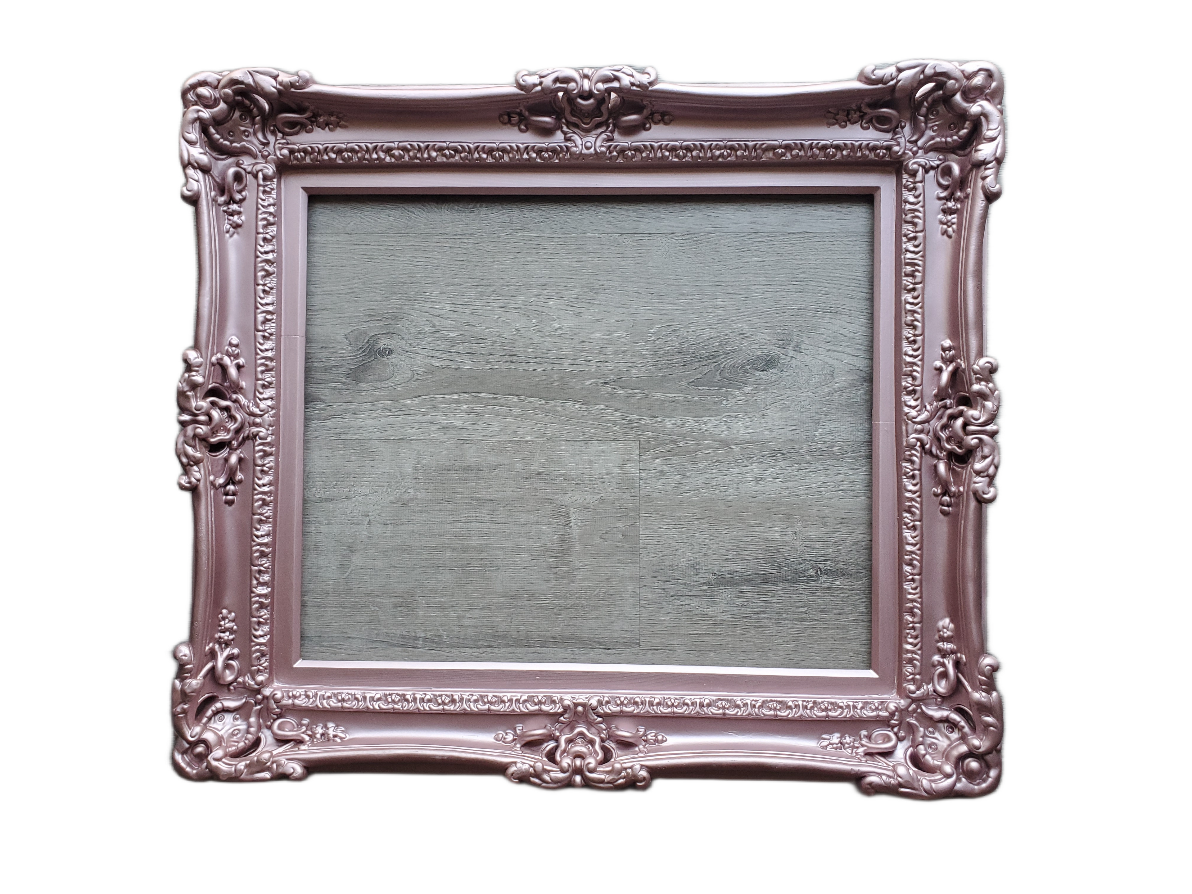 20x24 Pink Picture Frame, Decorative Baroque Original Style Baby Frames