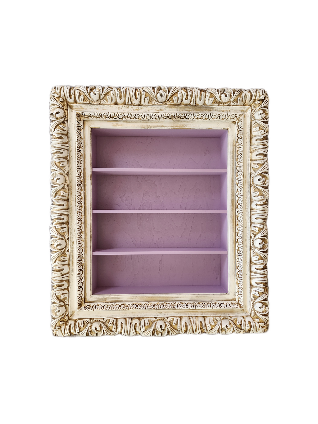 20x24 Vintage Gold Shelves Display, Essential Oil Rack, Nail Polish, Spice Rack