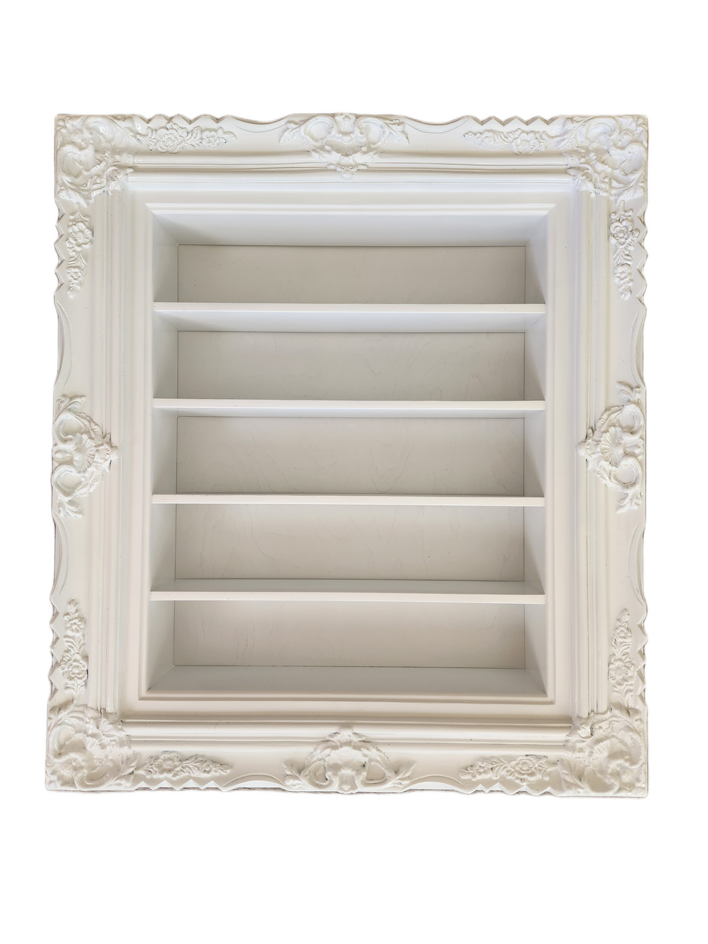 20x24 Ornate Wall Frame Display, Spice Rack, Essential Oil Rack, Nail Polish