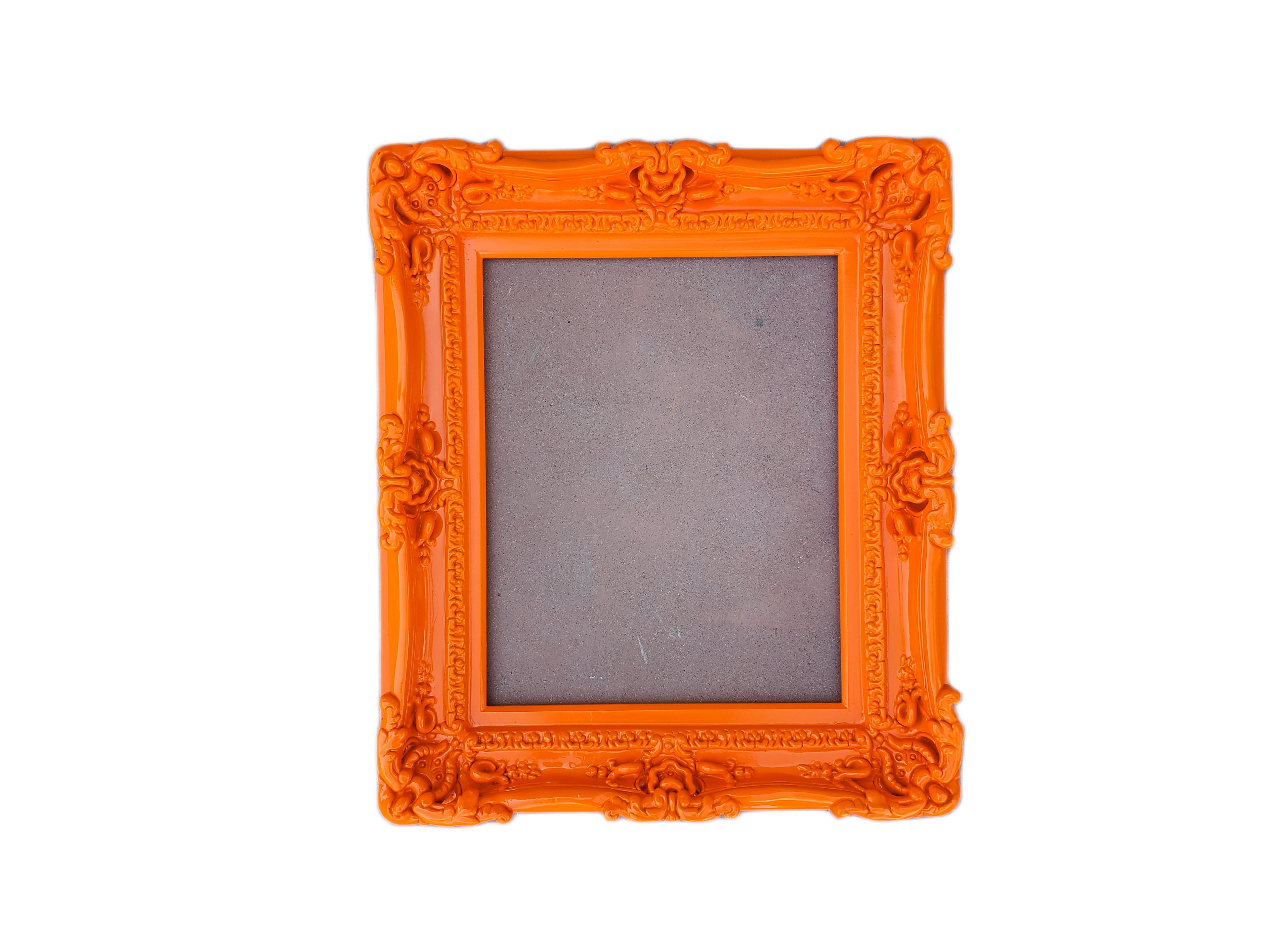 20x24 Orange Picture Frame, Wall Ornate Fancy Frames, Classic