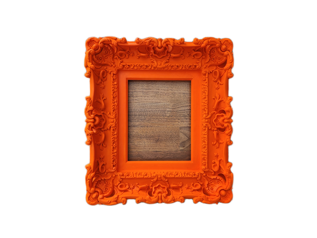 8x10 Neon Frame, Baroque Kid's Picture Frame, Art Painting Frame, Family Photo Frame