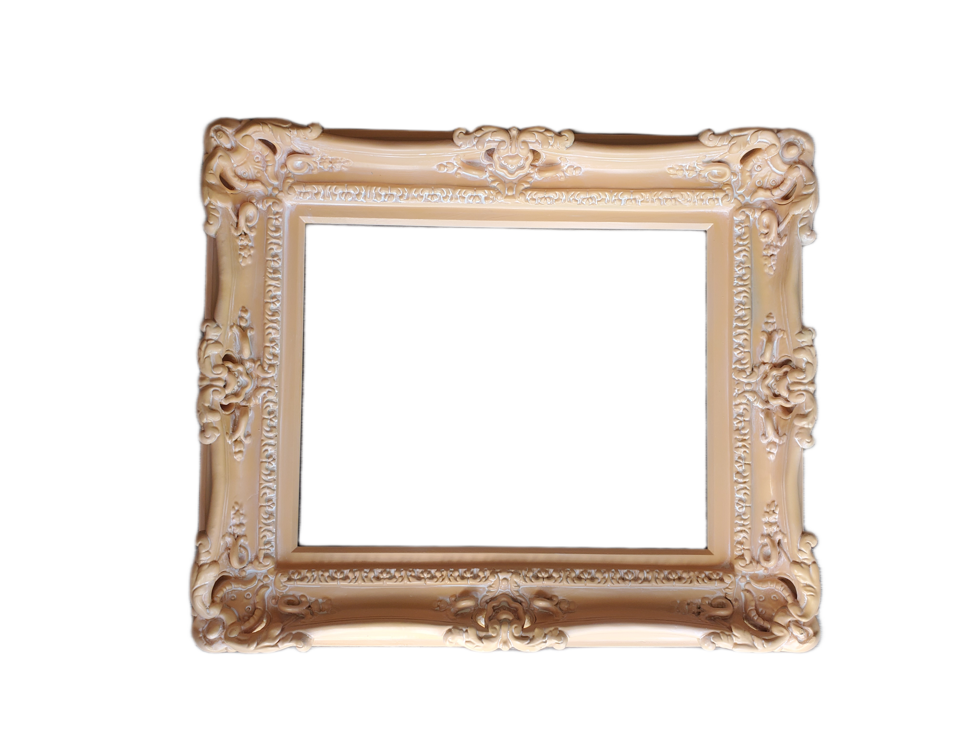 12x16 Cottage chic picture frame, painting fancy frame, original frame, art frame, classic