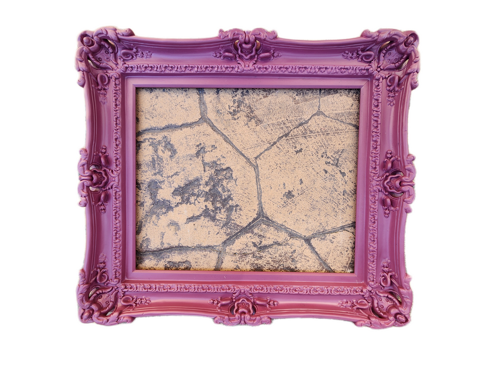 16x20 Plum Ornate Picture Frame, Original Colonial Frame