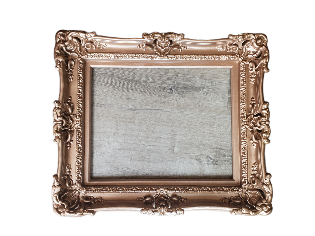 12x16 Photo Frame, Rose Gold Victorian French Style, Wedding Frame, Photography, Art