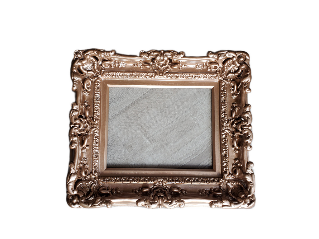 11x14 Rose Gold Picture Frame, Victorian French Style, Artistic