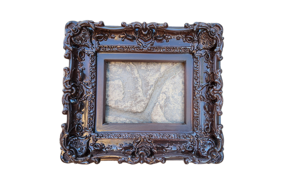8.5x11 Brown Baroque Frame, Wedding Frame, Picture Frame, Art Gothic Frame, Graduation