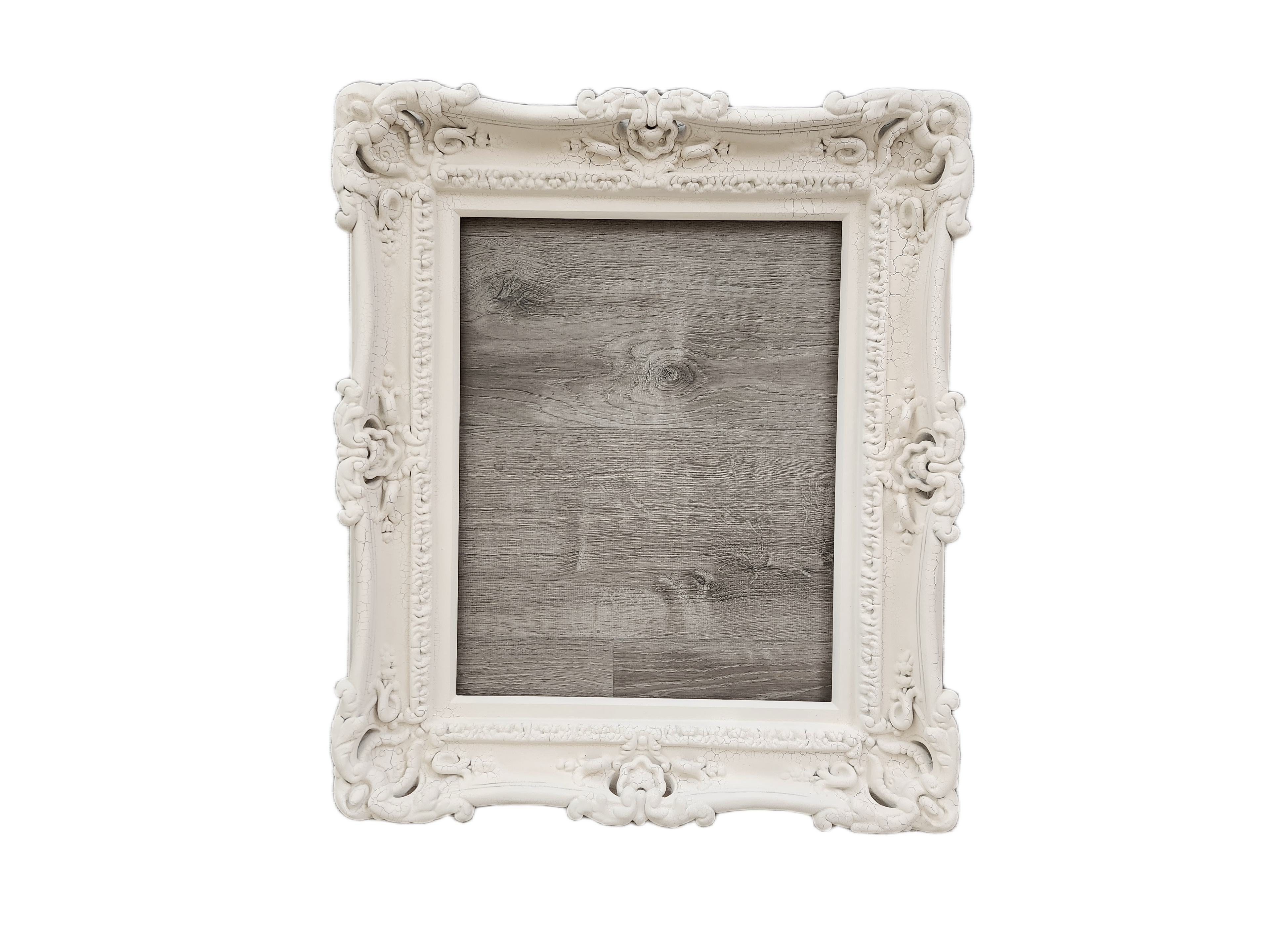 16x20 Vintage Cracked Ivory Picture Frame, Photography, Art Ideas, Love
