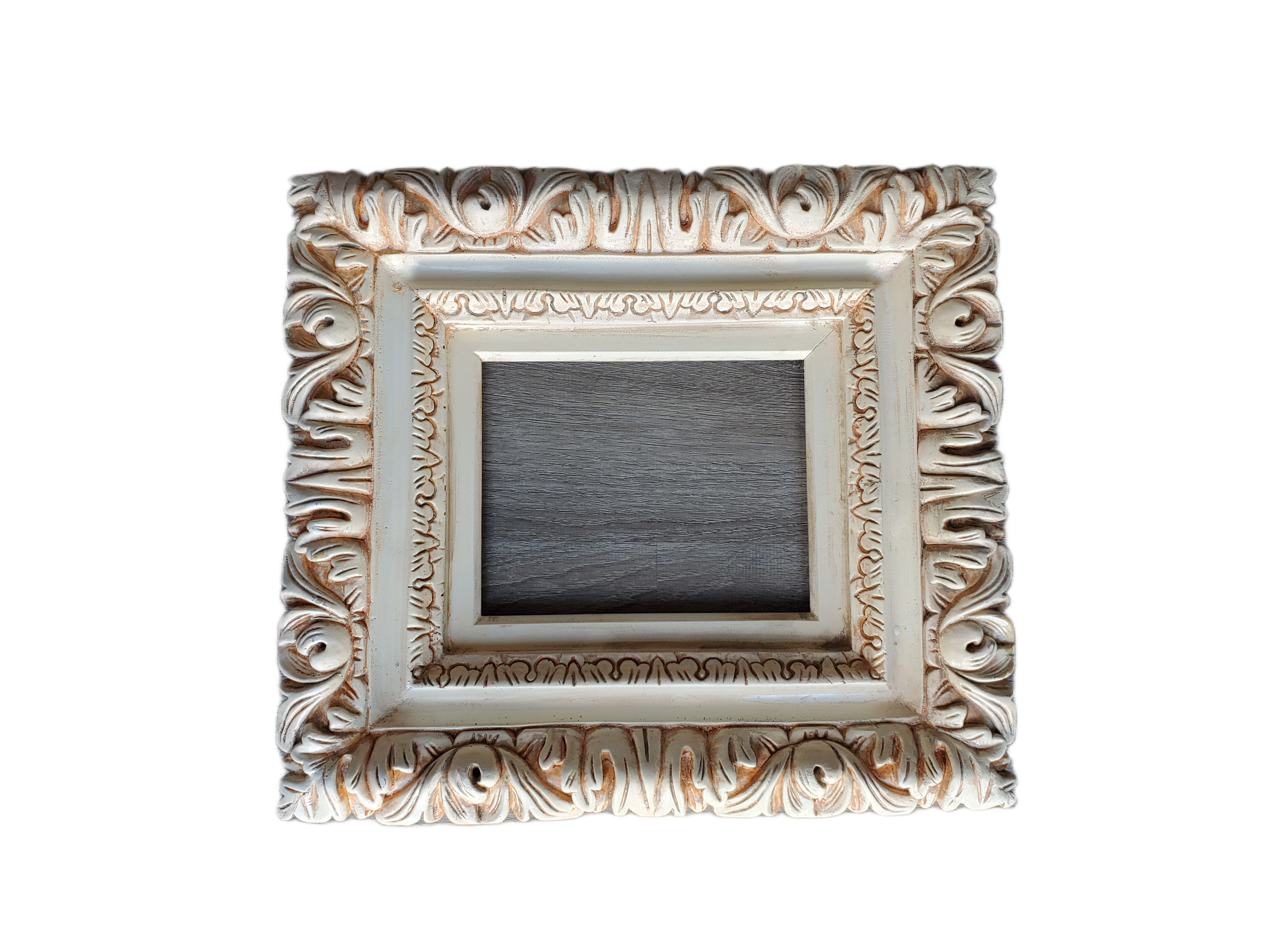 8x10 Small Vintage Peach Cottage Chic Baroque Wall Ornate Picture Frame