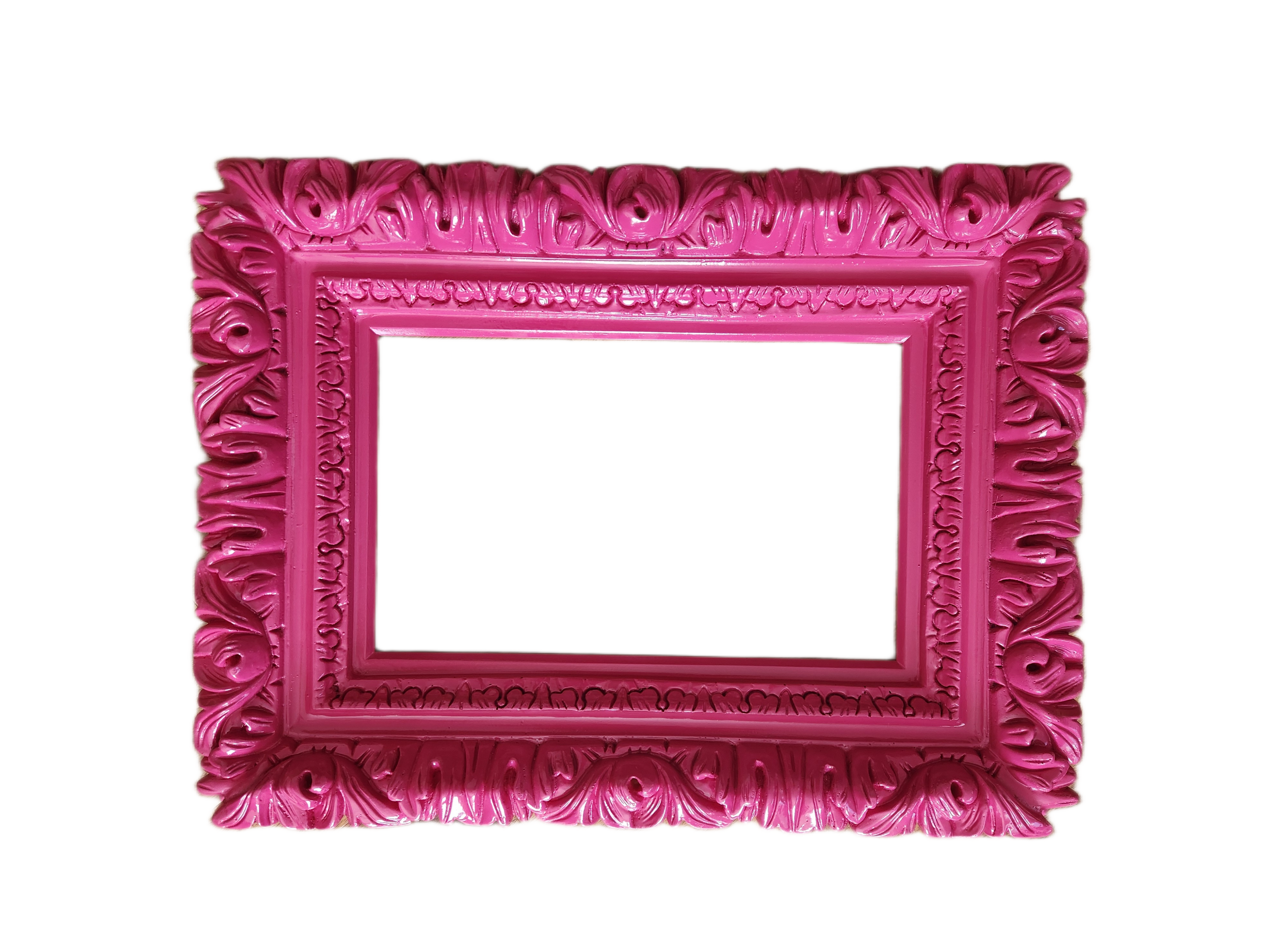 12x16 Pink Ornate Wall Baroque Frame, Modern Photo Frame, Artwork Ideas, Traditional Frame, Fancy Frame, Home Décor Ideas