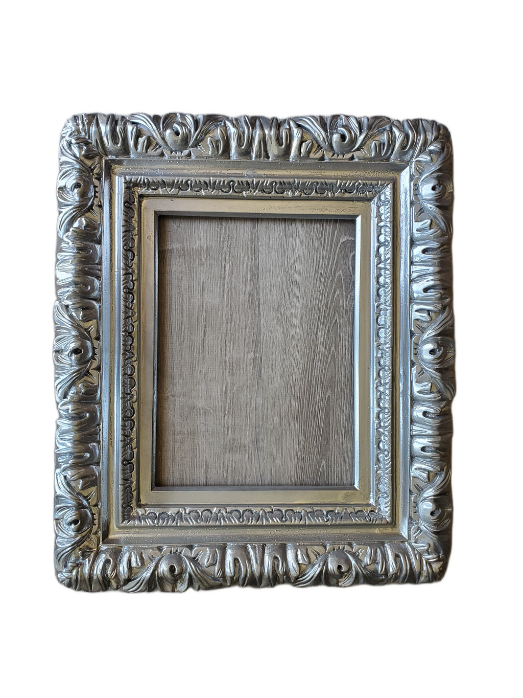 11x14 Silver frame, modern picture frame, fancy frame, photography, original frame