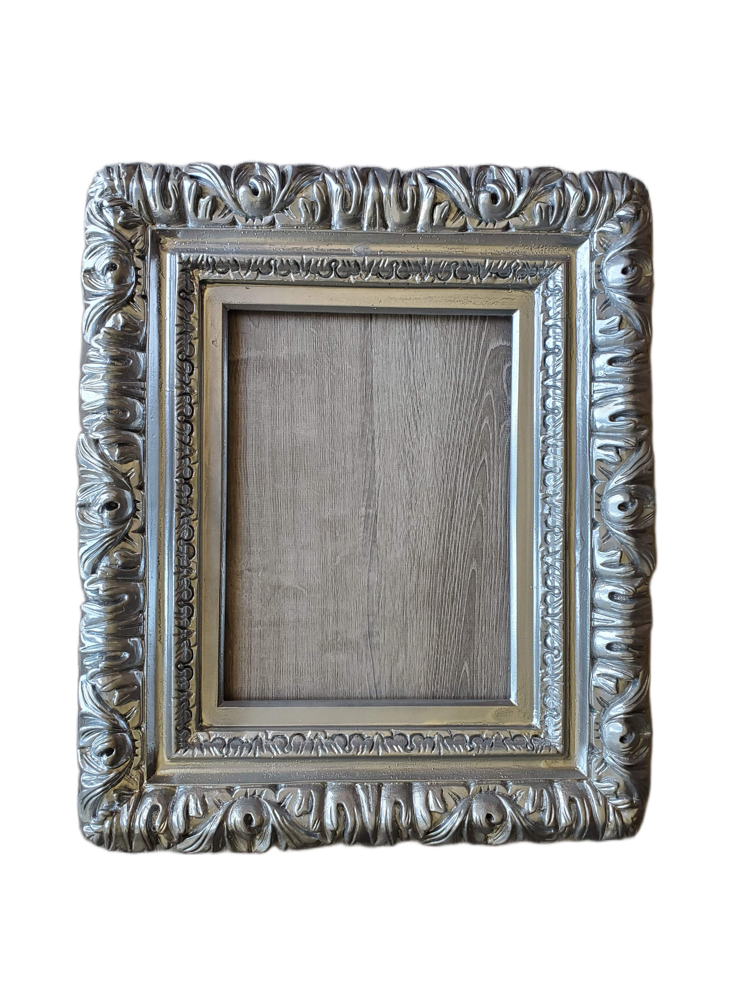 11x14 Silver frame, modern picture frame, fancy frame, photography, original frame